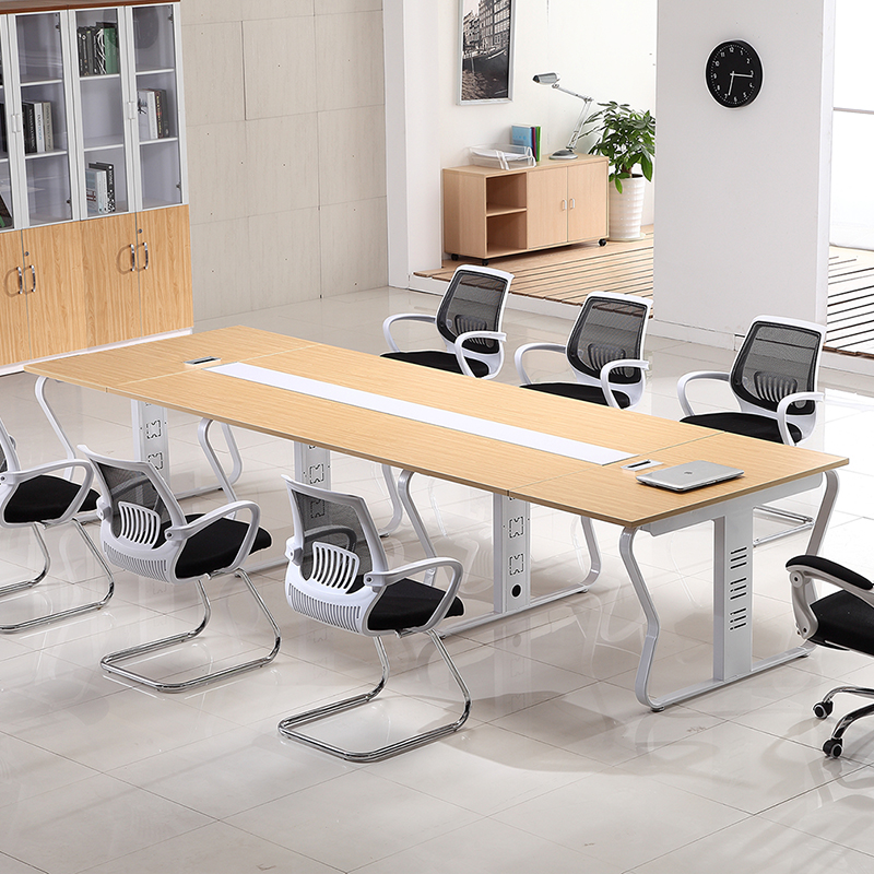 办公家具会议桌长桌简约现代小型板式培训桌长方形办公桌椅长条桌